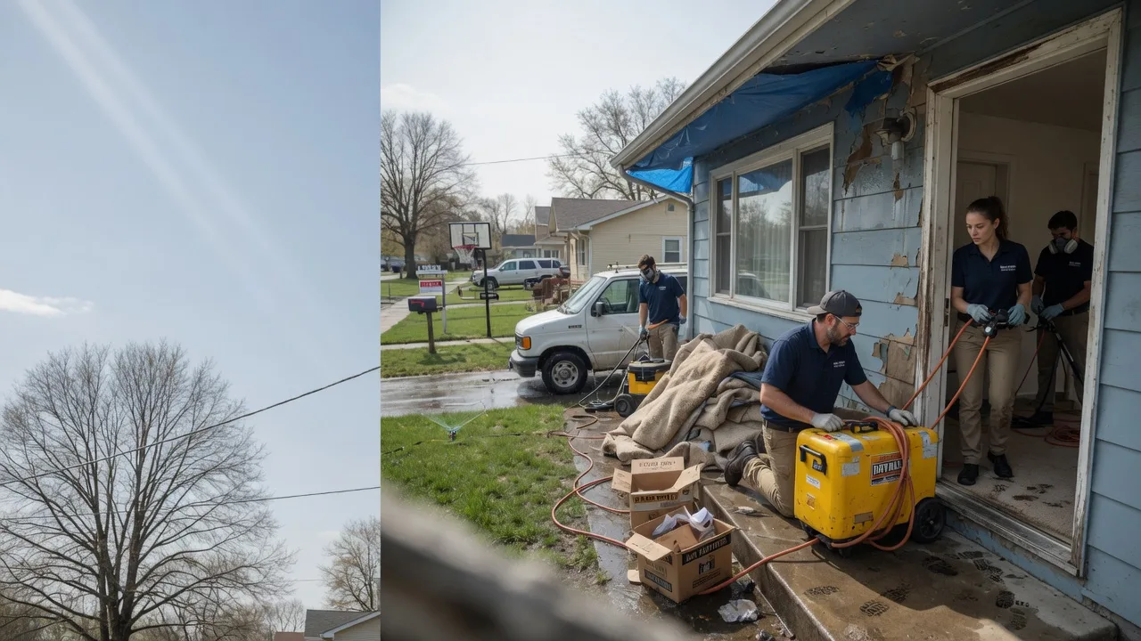 Basement Flood Cleanup in Shawnee, KS near me
